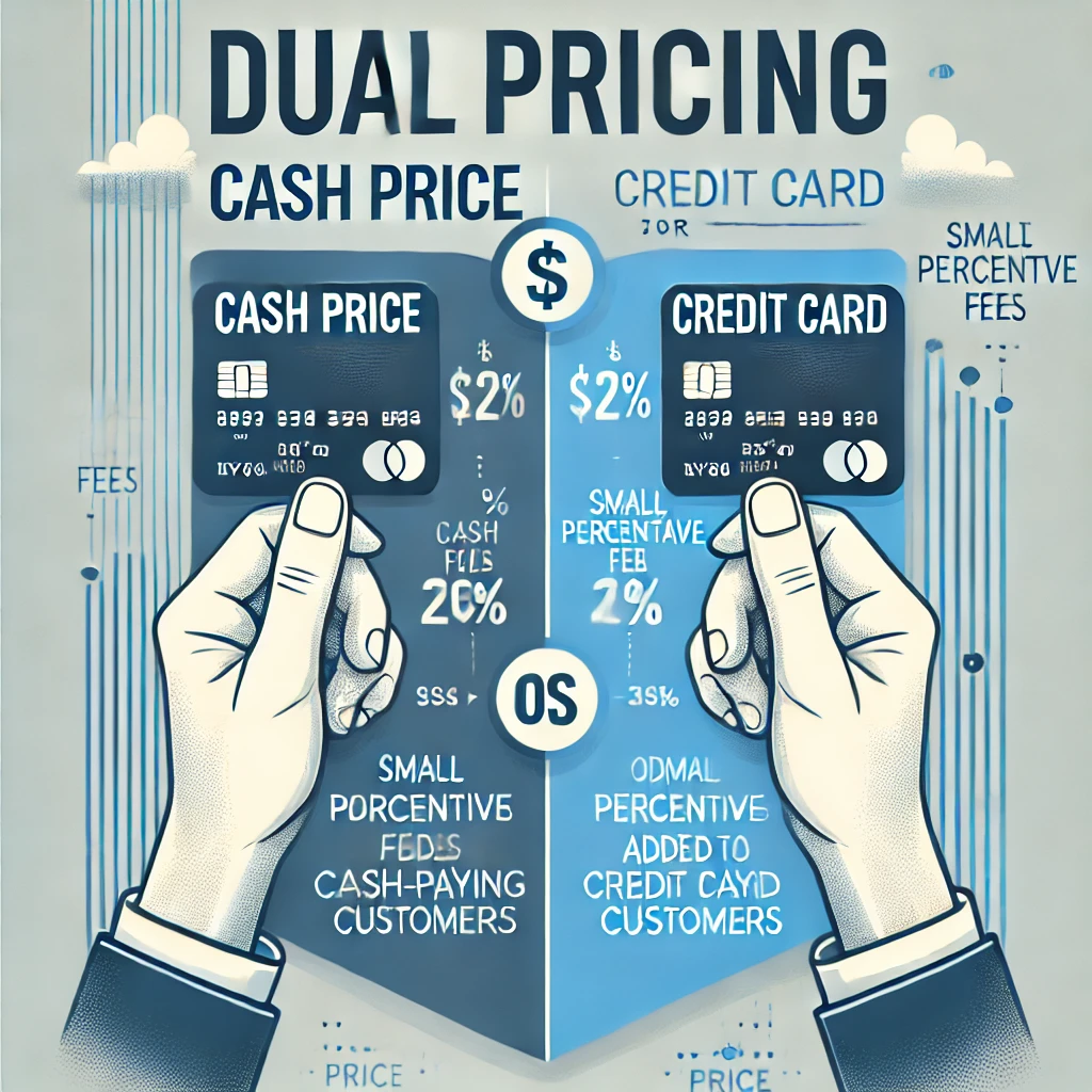 dual pricing, cash discount